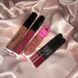 Jeffree star lipstick ofra lipstick NARS lipstik